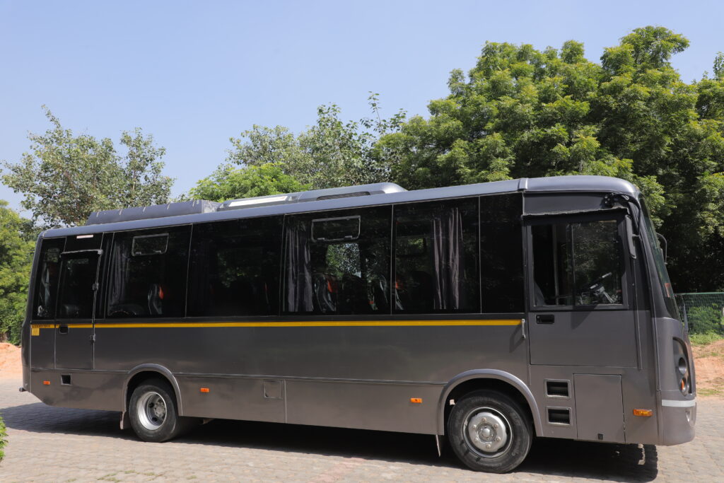 Marcopolo 18 seater luxury coach on rent in Delhi
