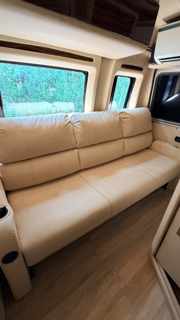 8 seater luxury caravan on rent in Delhi NCR